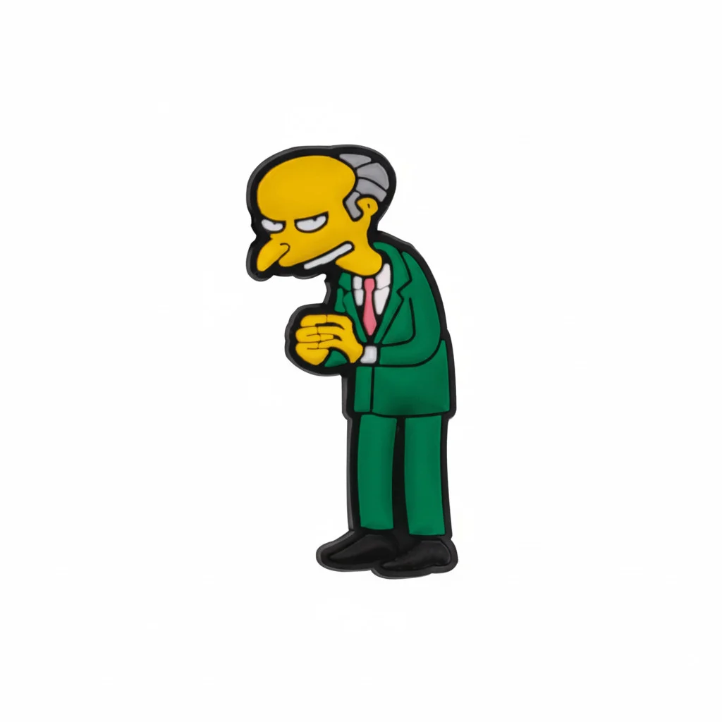 Mr Burns The Simpsons Jibbitz-Charms for Crocs