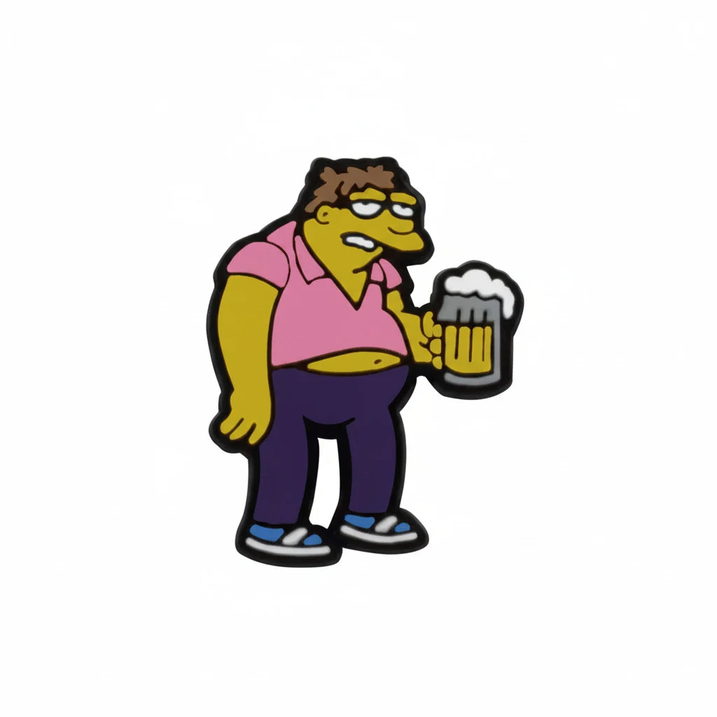 Barney The Simpsons Jibbitz-Charms for Crocs