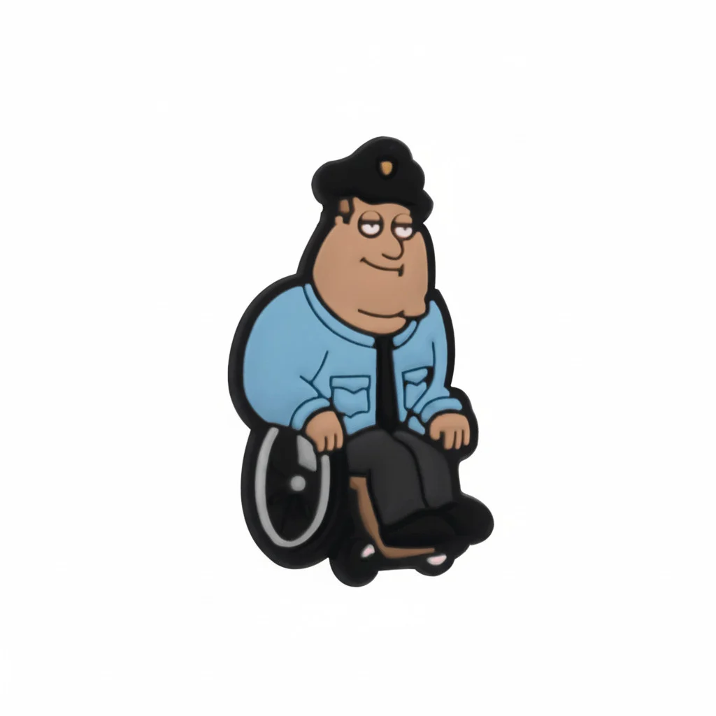 Joe Family Guy Jibbitz-Charms for Crocs
