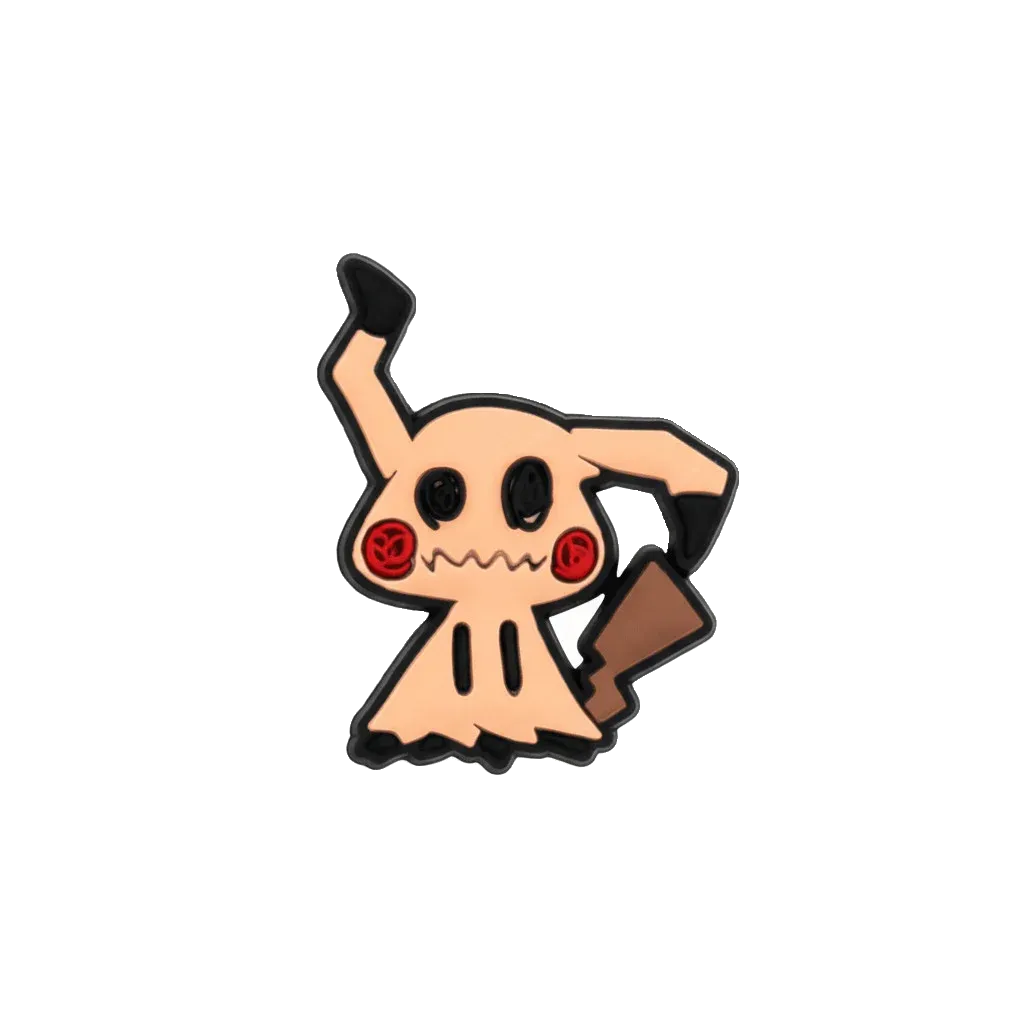 mimikyu croc charm jibbitz shoe accessory