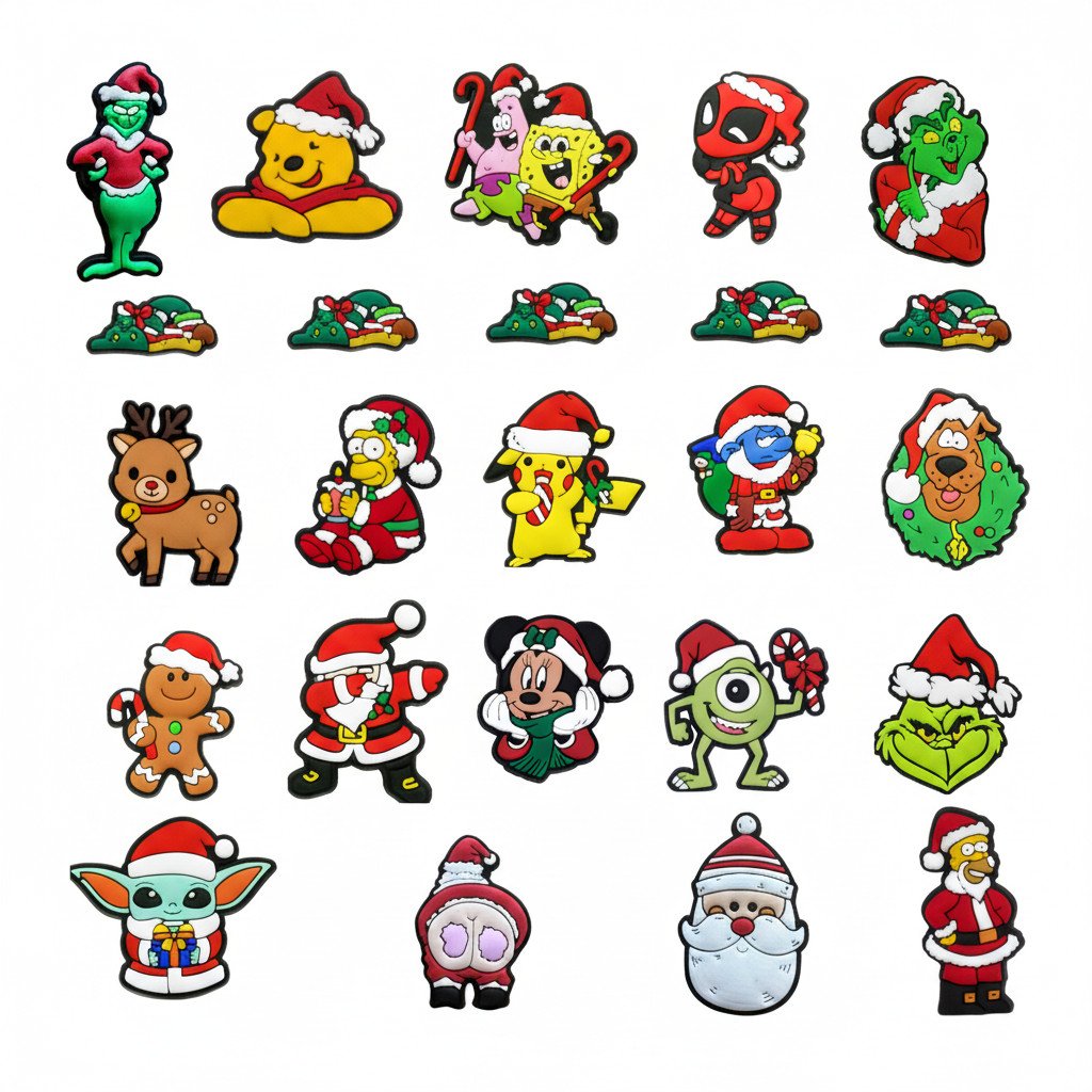 Christmas Cartoon CollectionFor Crocs & Jibbitz Shoe Charm