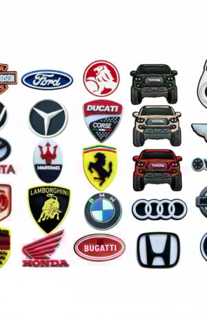 For Jibbitz - Crocs Car Motorcycle Australian Charms Shoe