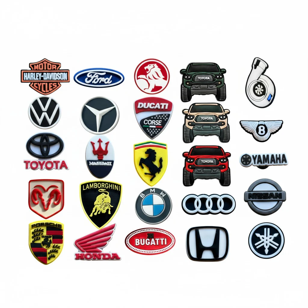 Car Motorcycle Australian Shoe Jibbitz-Charms for Crocs