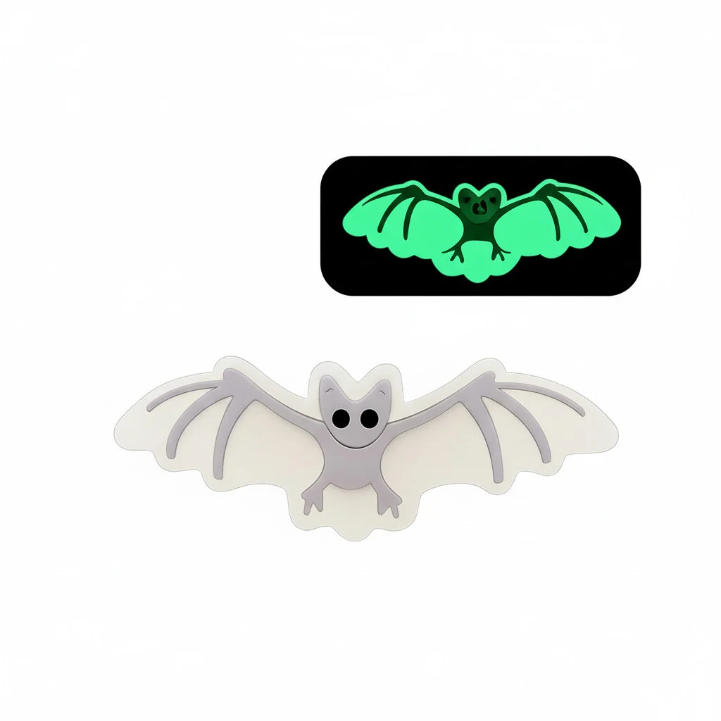 Glow in the Dark Bat Jibbitz-Crocs Charms