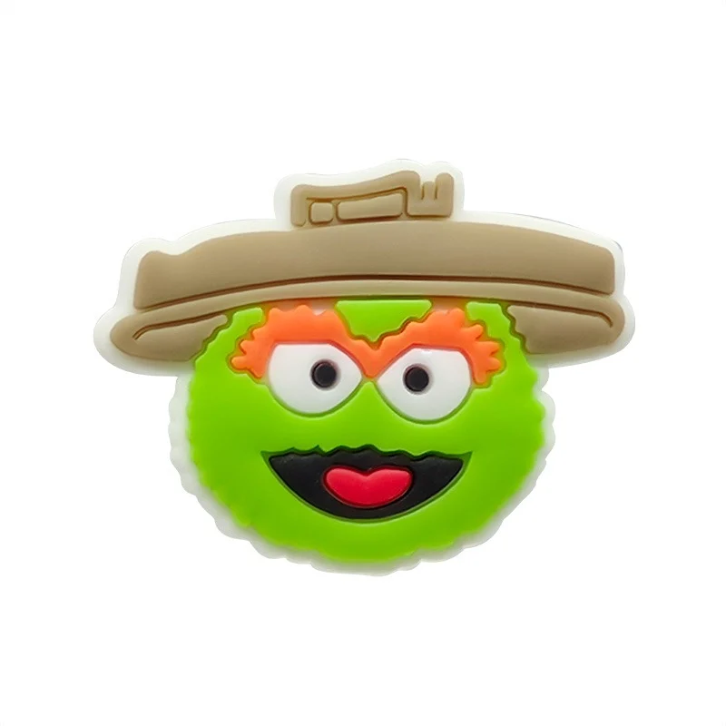 Oscar The Grouch Shoe Charm For Jibbitz-Crocs Charms