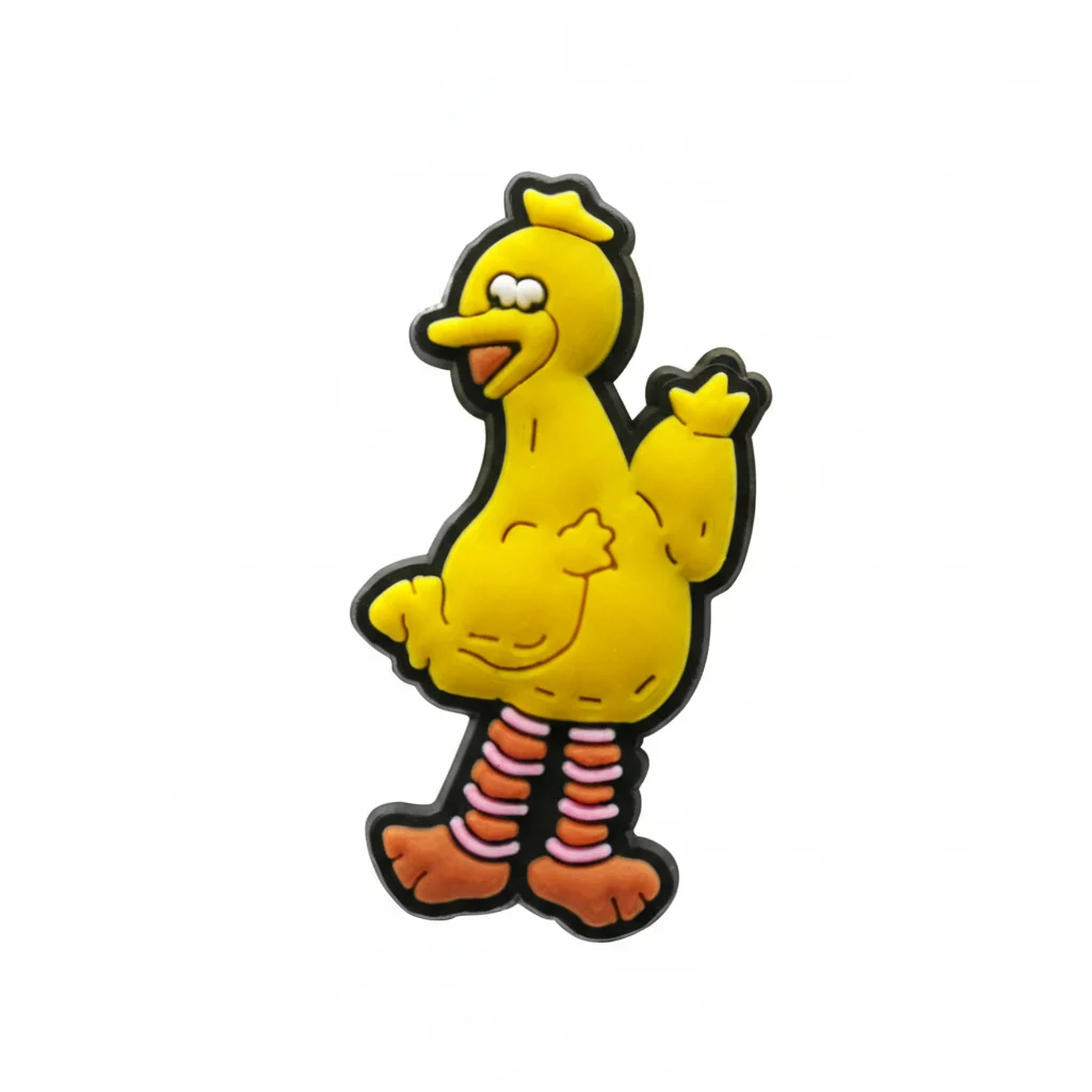 Big Bird Cartoon For Jibbitz-Crocs Charms