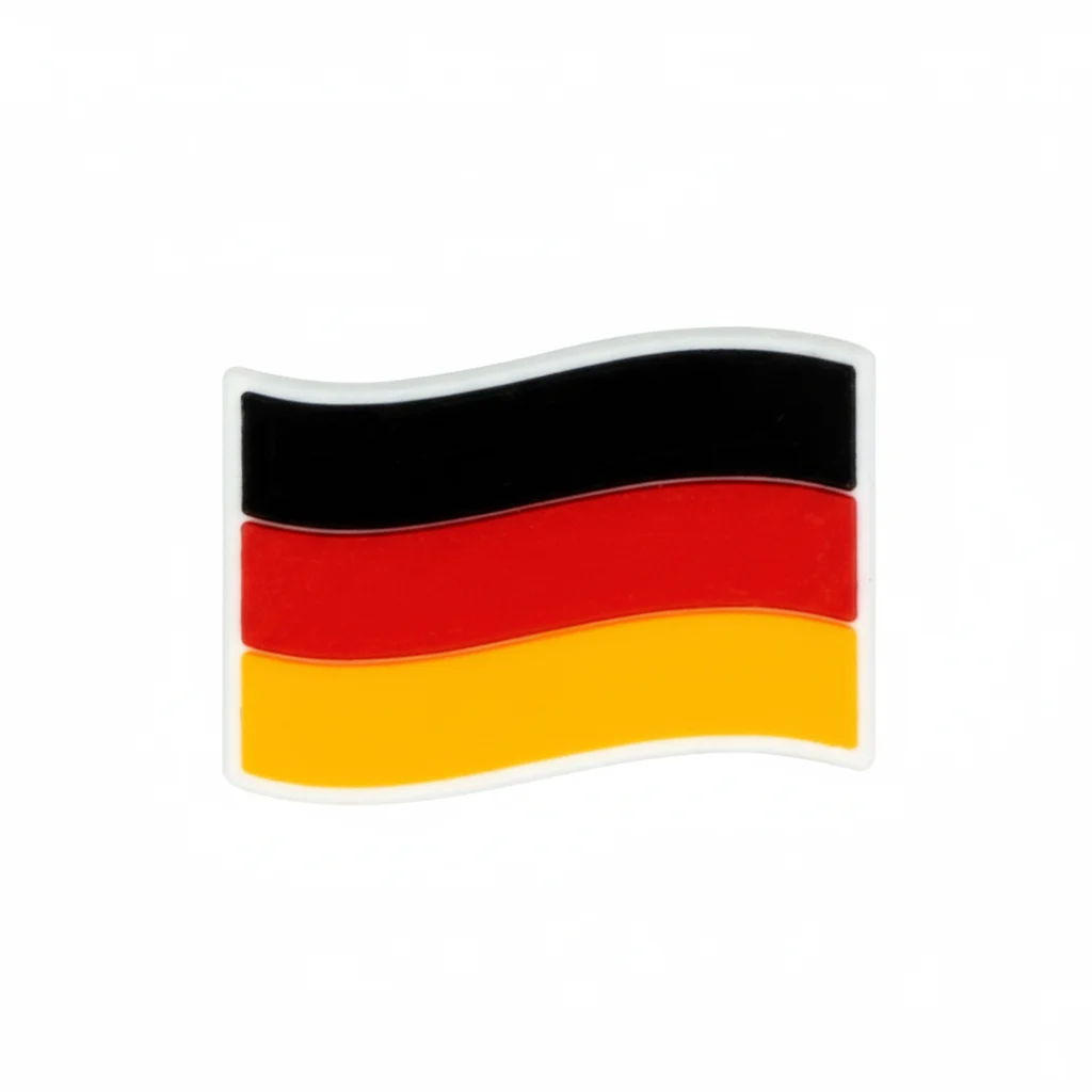Germany National Country Flag Jibbitz-Charms for Crocs