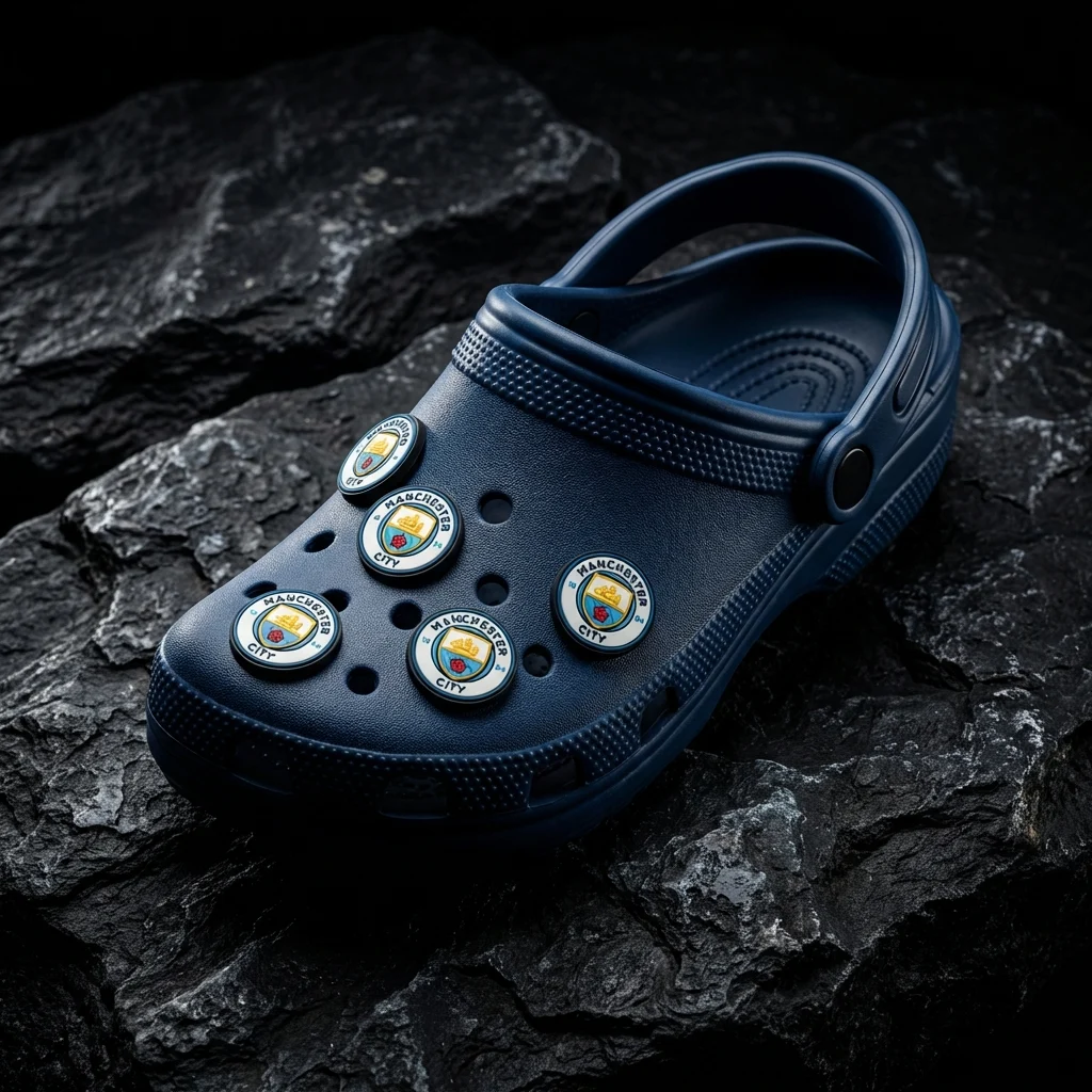 Manchester City Crest For Jibbitz-Crocs Charms