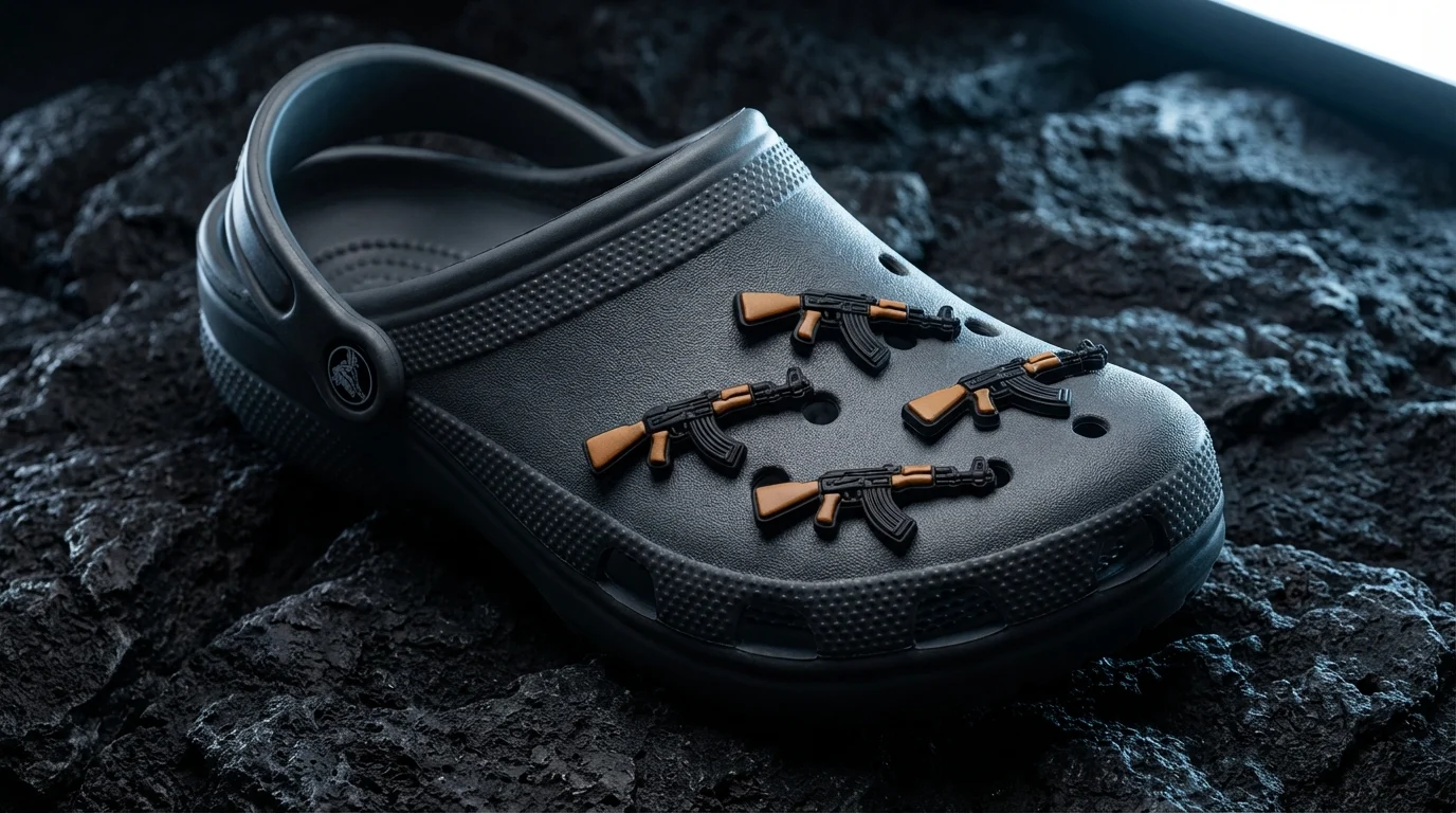 AK47 Rifle For Jibbitz-Crocs Charms