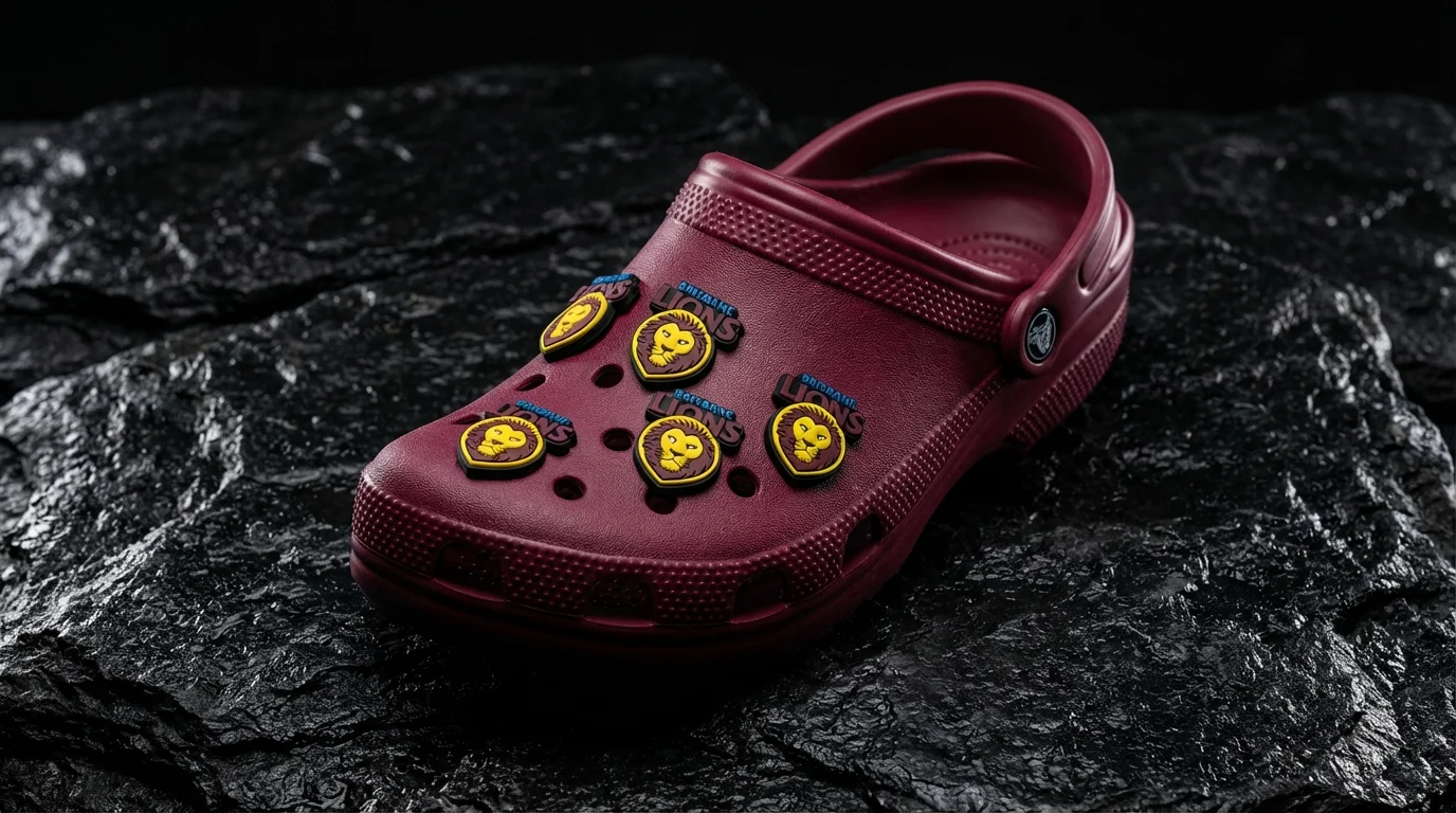 Brisbane Lions Logo For Jibbitz-Crocs Charms