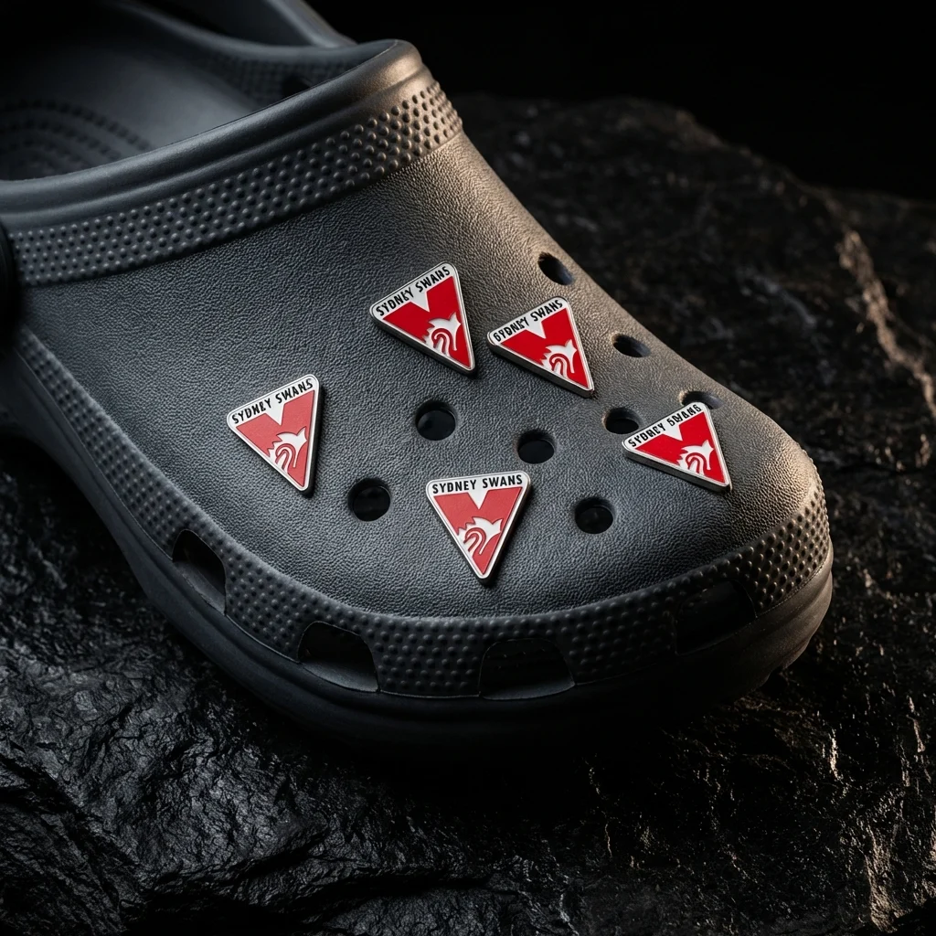Sydney Swans Logo For Jibbitz-Crocs Charms