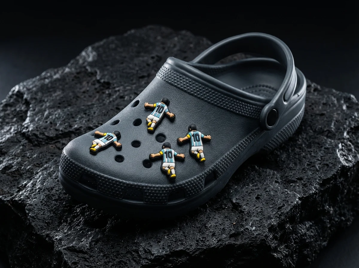 Messi #10 Football Pose For Jibbitz-Crocs Charms