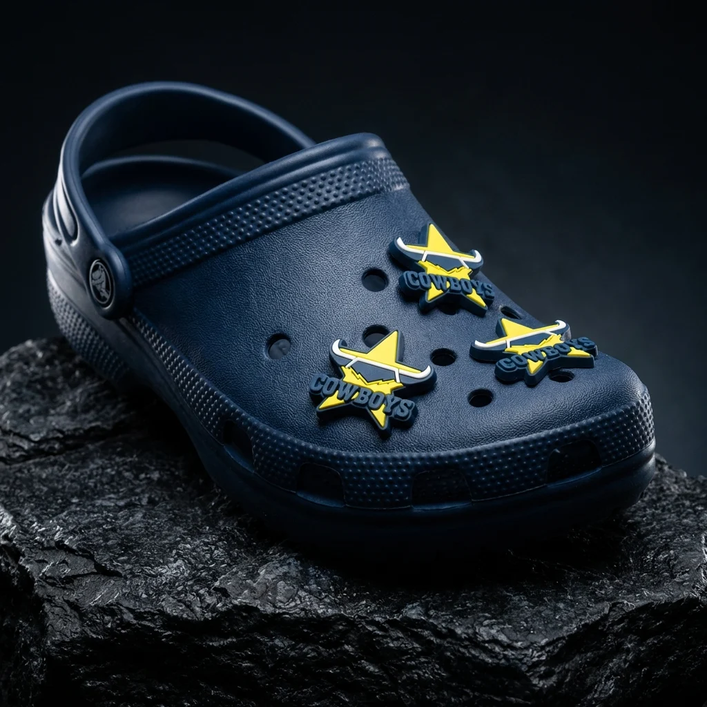 Cowboys NRL Logo For Jibbitz-Crocs Charms