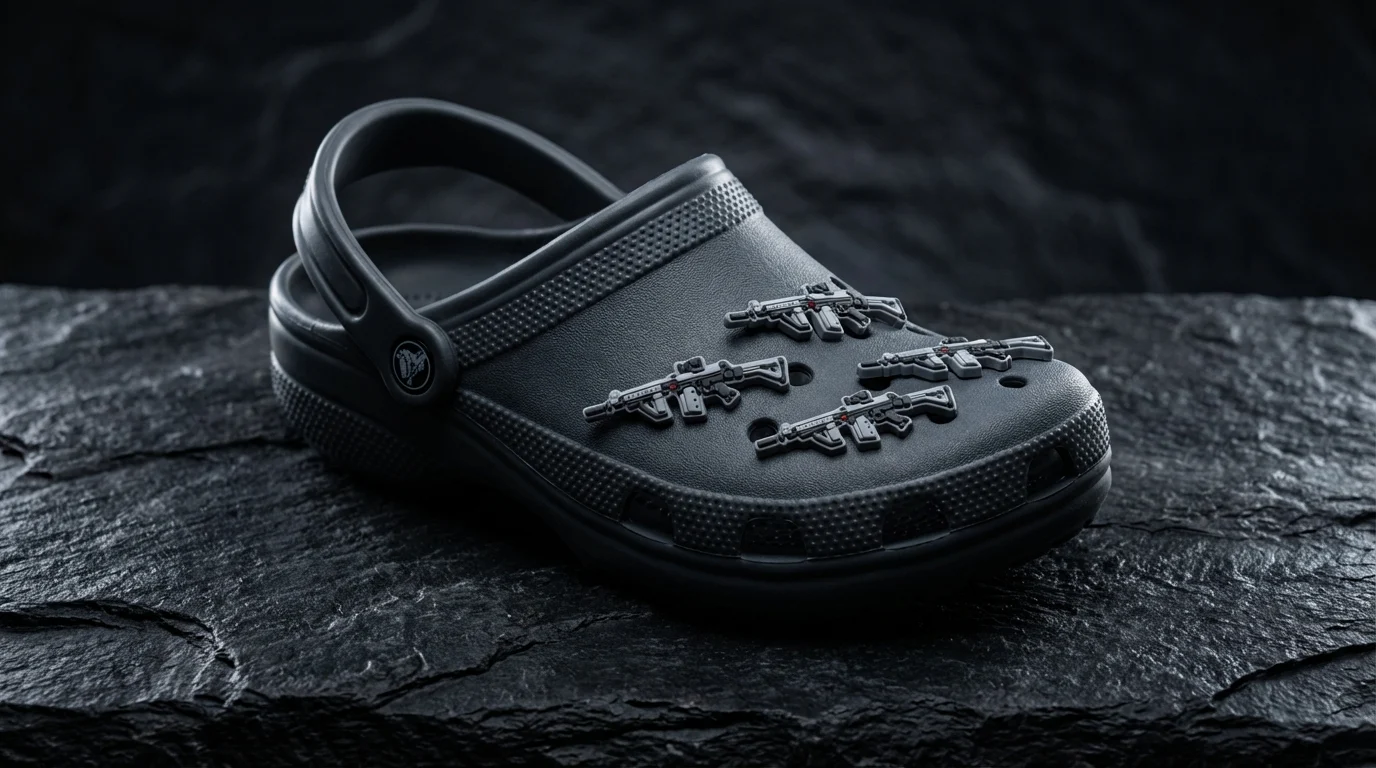 Assault Rifle For Jibbitz-Crocs Charms