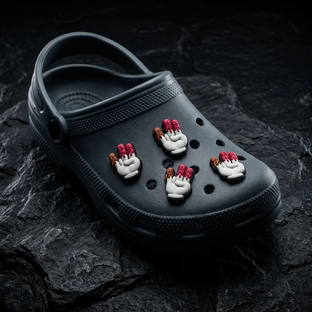 2 pink 1 stink Funny joke Australian Shoe For Jibbitz-Crocs Charms