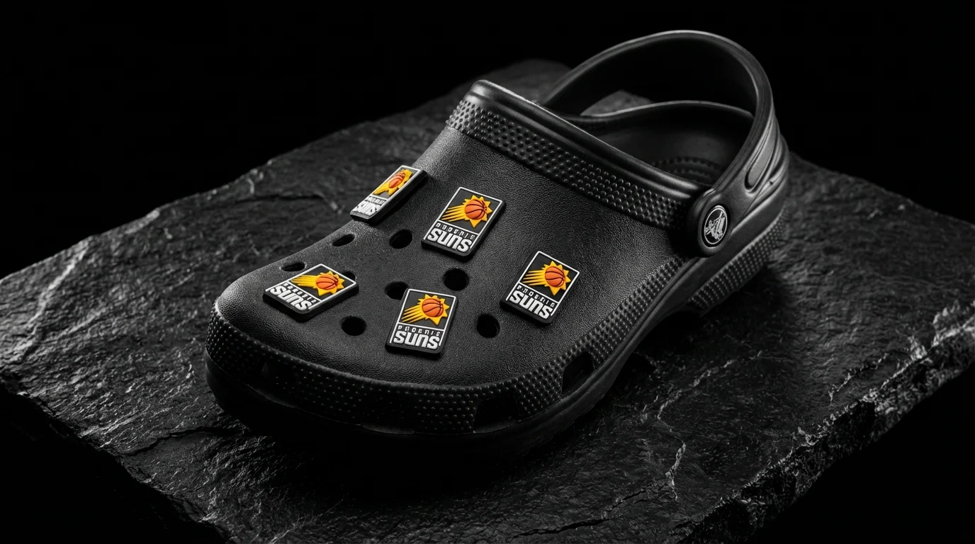Phoenix Suns Logo Shoe For Jibbitz-Crocs Charms