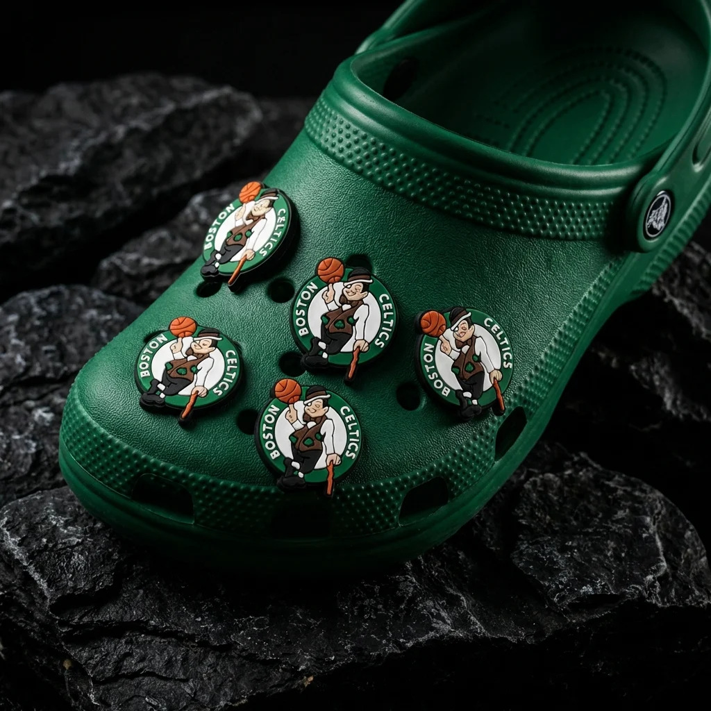 Boston Celtics Logo For Jibbitz-Crocs Charms