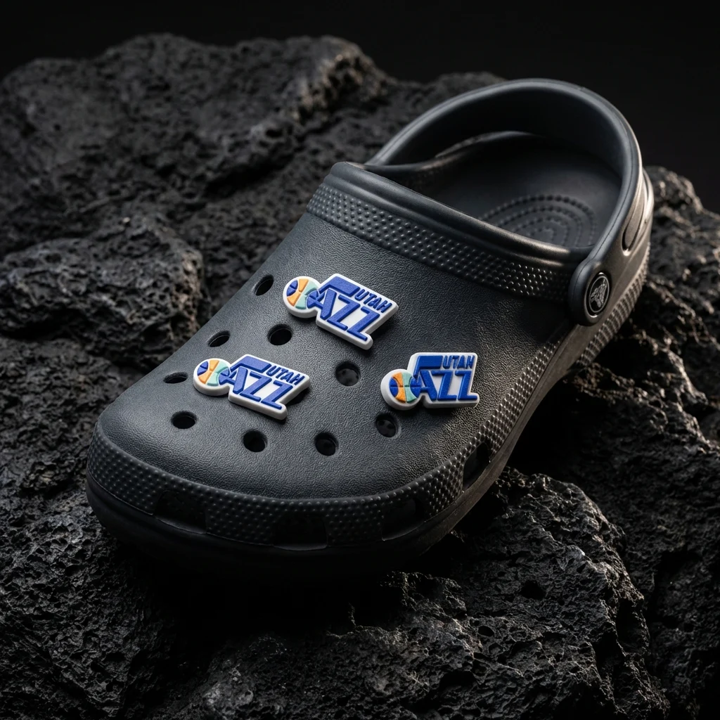 Utah Jazz Logo For Jibbitz-Crocs Charms