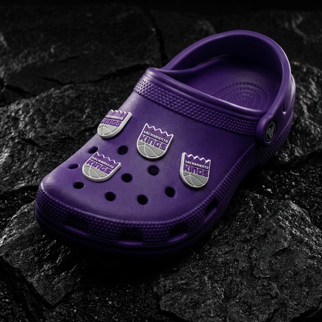 Sacramento Kings Logo For Jibbitz-Crocs Charms