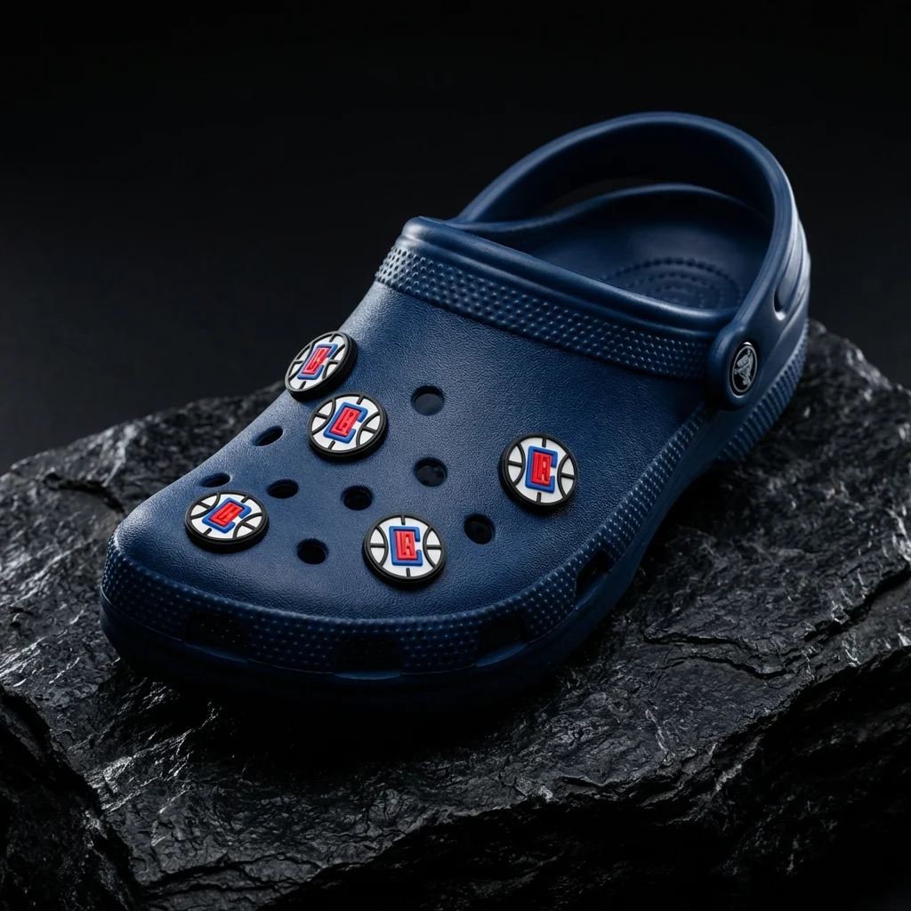Los Angeles Clippers Logo For Jibbitz-Crocs Charms