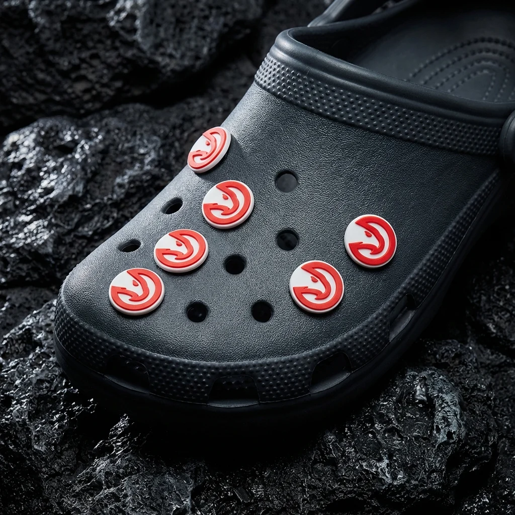 Atlanta Hawks Logo For Jibbitz-Crocs Charms