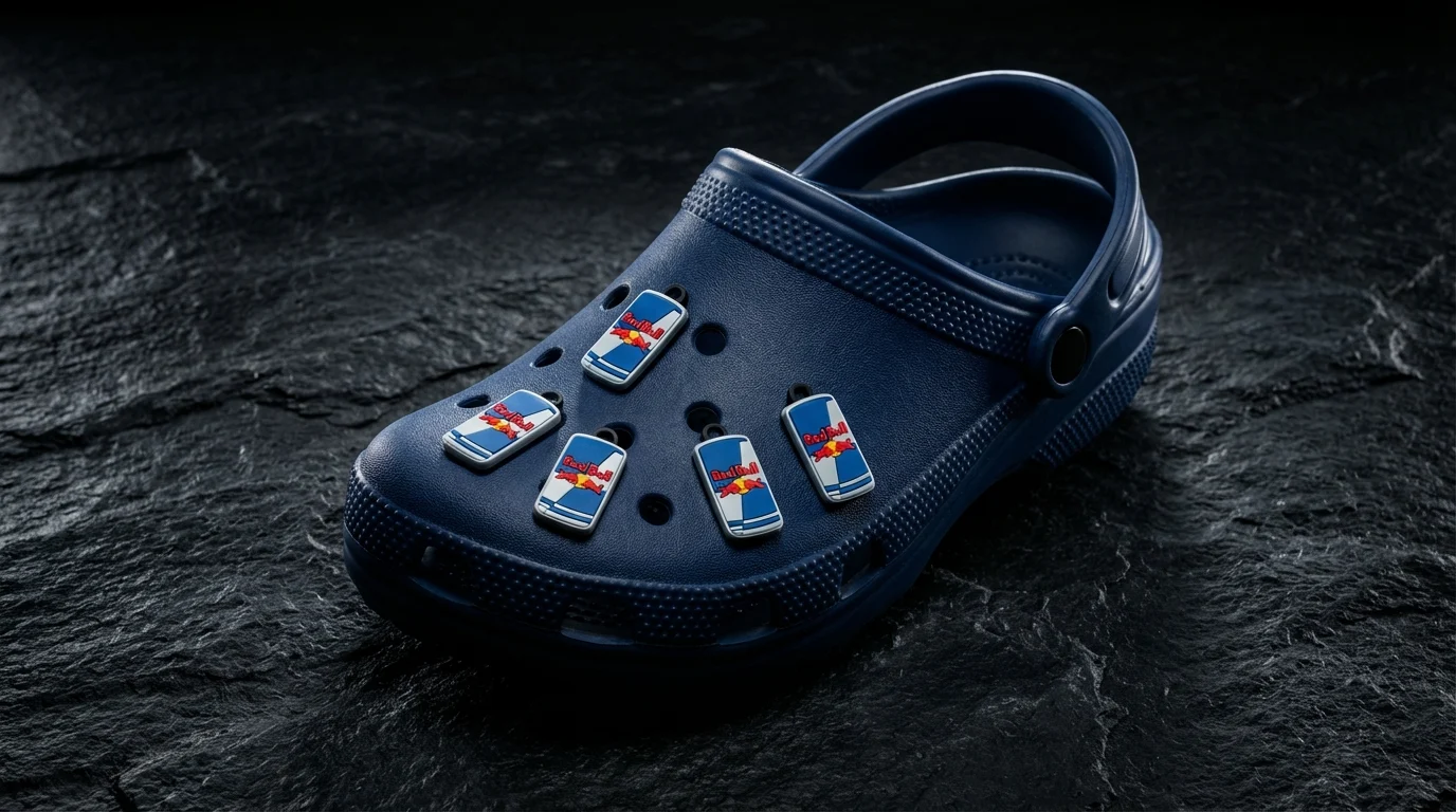 Red Bull Can For Jibbitz-Crocs Charms