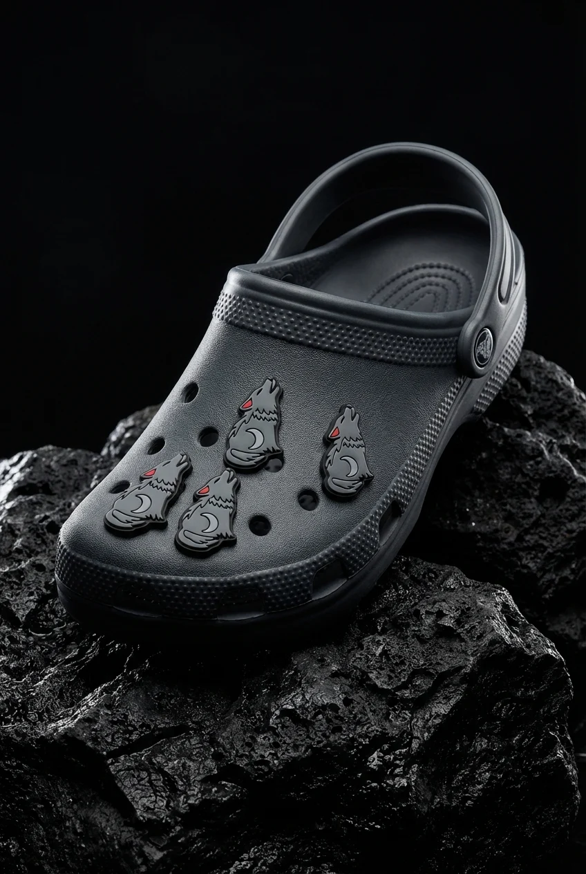 Wolf For Jibbitz-Crocs Charms