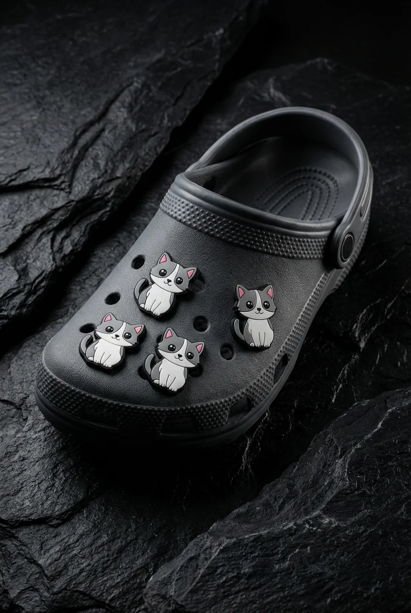 Cute Cat Charm For Jibbitz-Crocs Charms