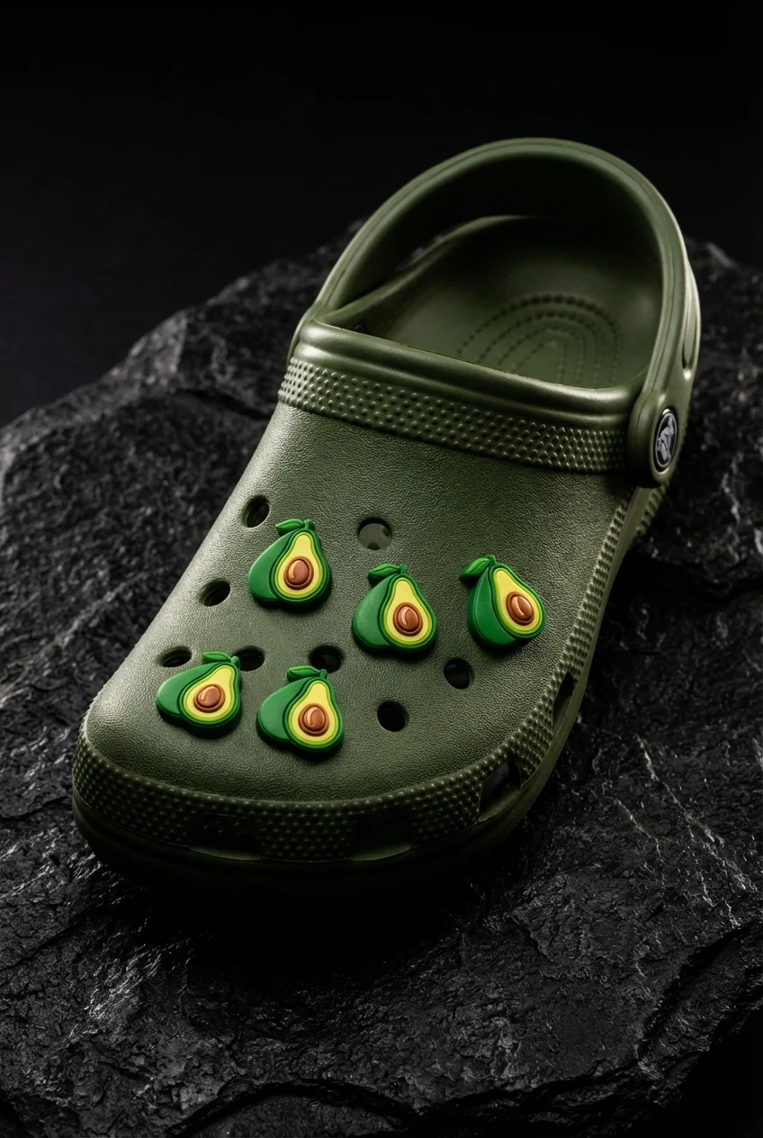 Avocado Charm For Jibbitz-Crocs Charms