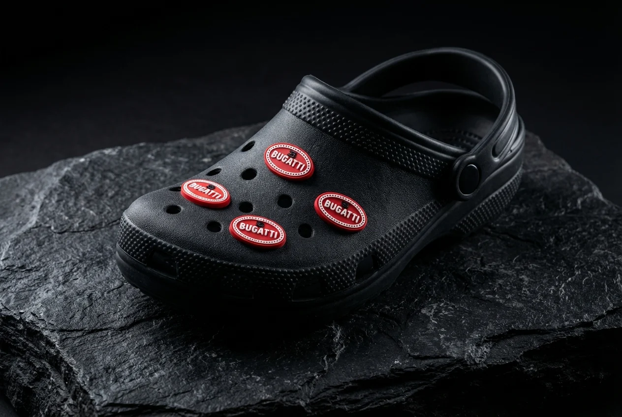 Bugatti Logo Charm For Jibbitz-Crocs Charms