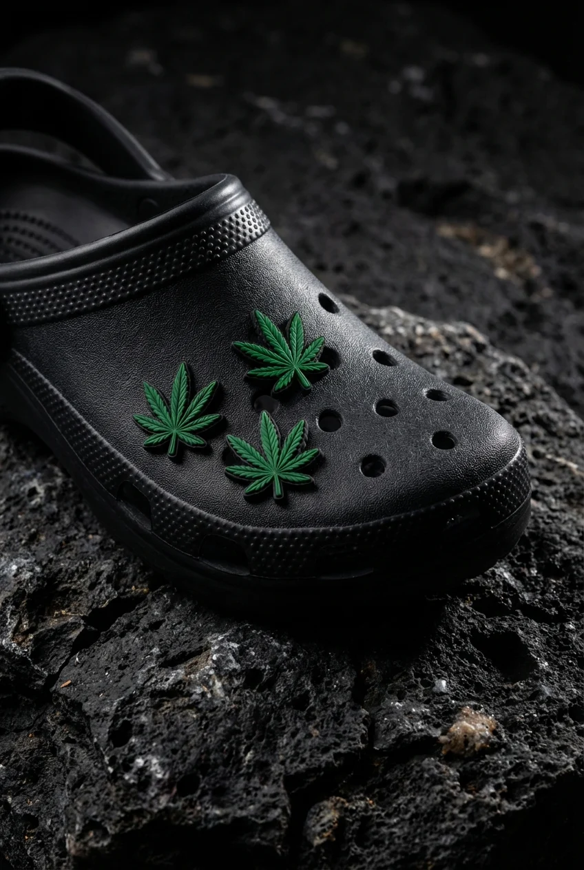 For Jibbitz-Crocs Shoe Charm Leaf Fun Shoe Charms For Crocs