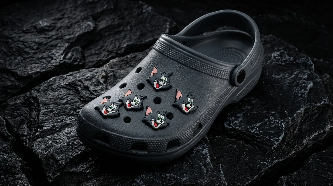 Tom Cartoon Face For Jibbitz-Crocs Charms