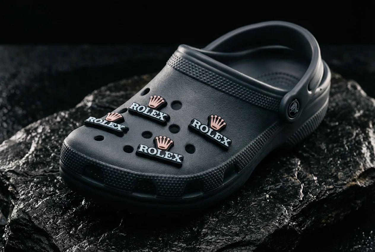 Rolex Logo For Jibbitz-Crocs Charms