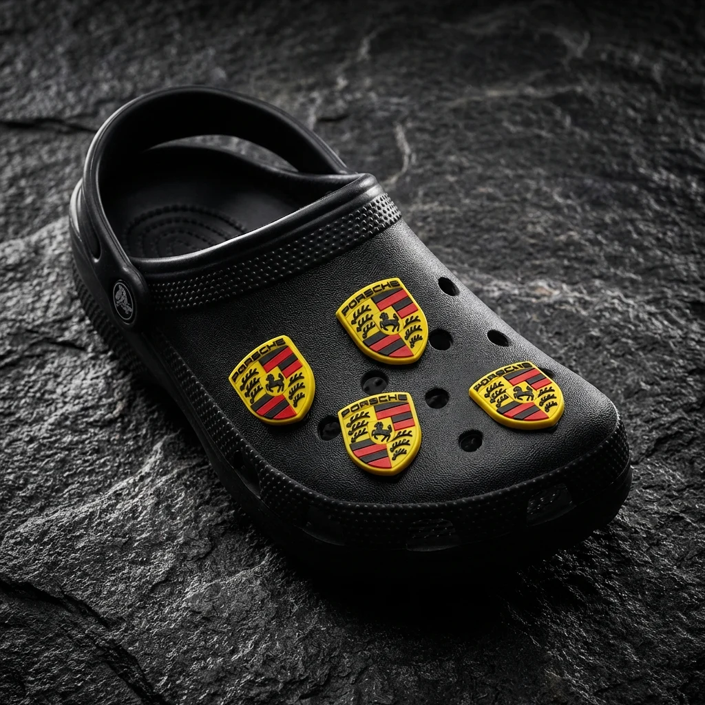 Porsche Logo For Jibbitz-Crocs Charms