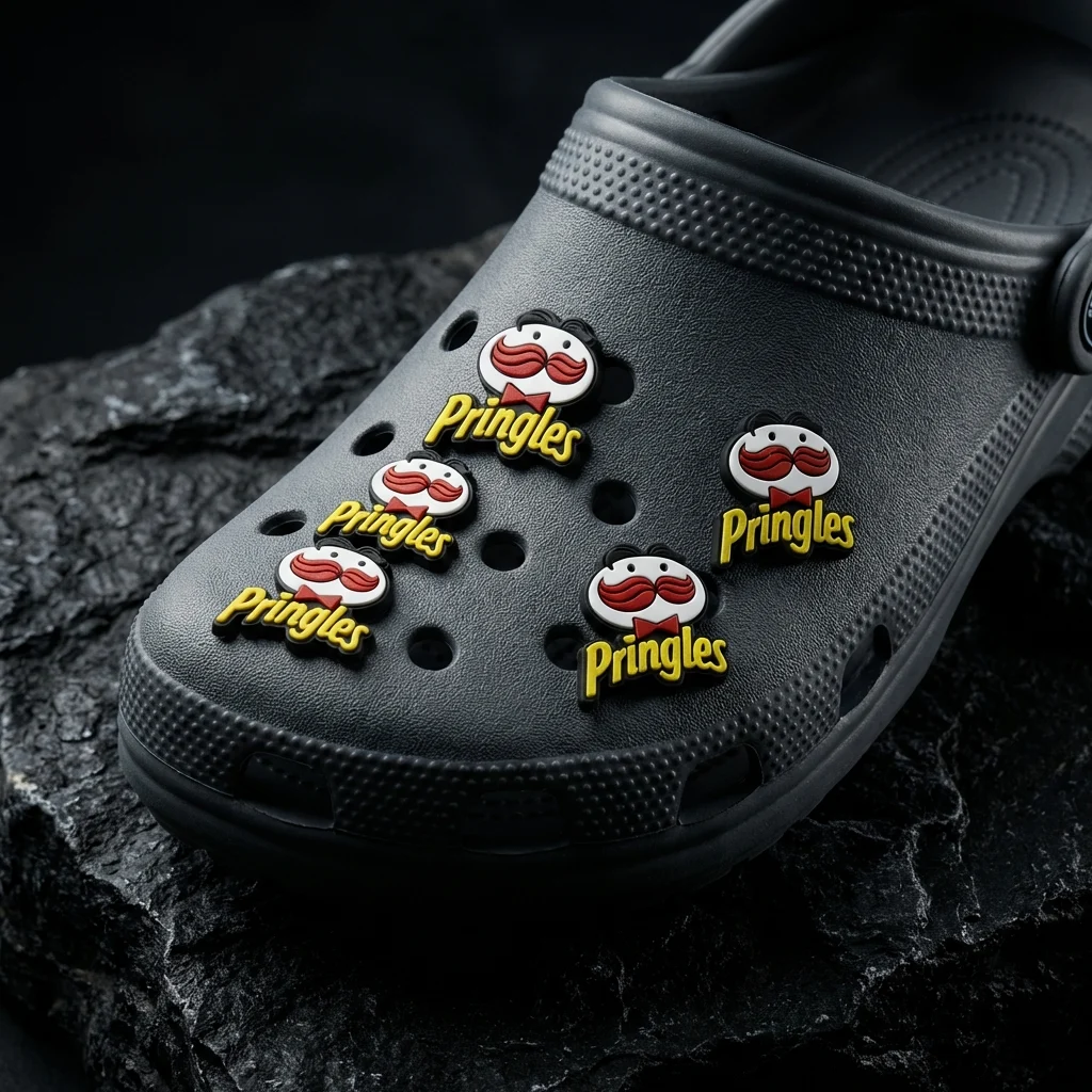 Pringles Logo For Jibbitz-Crocs Charms