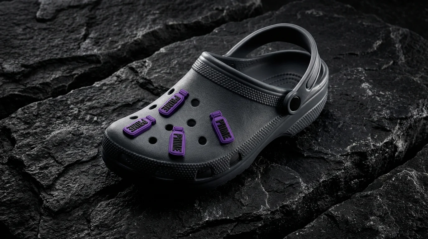 Purple Prime Bottle For Jibbitz-Crocs Charms