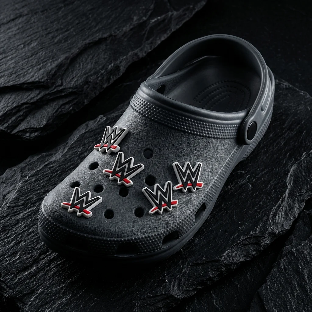 WWE Logo For Jibbitz-Crocs Charms