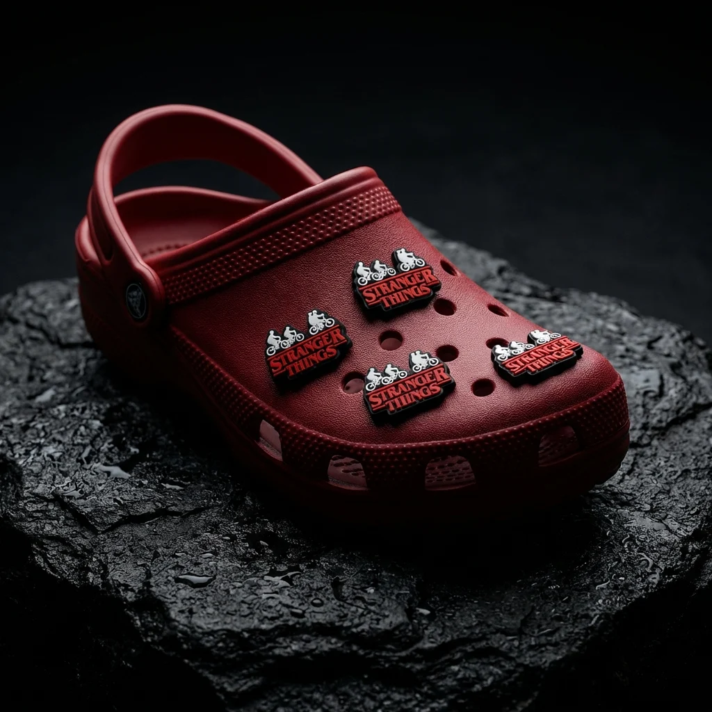 Stranger Things Logo Shoe Charm For Jibbitz-Crocs Charms