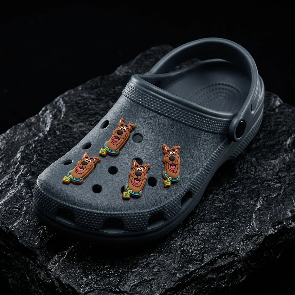 Scooby Doo Dog Face Shoe Charm For Jibbitz-Crocs Charms