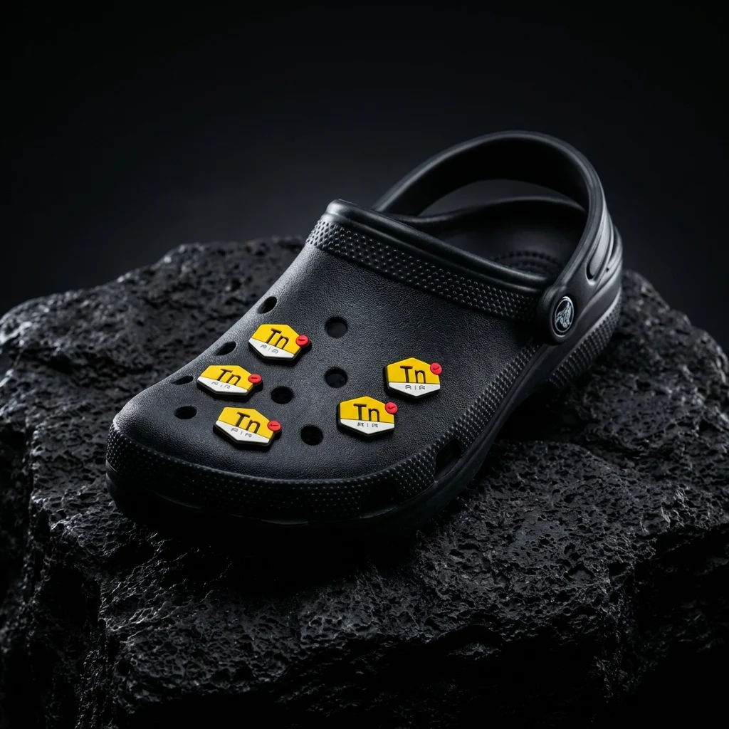 TN Badge Shoe Charm For Jibbitz-Crocs Charms