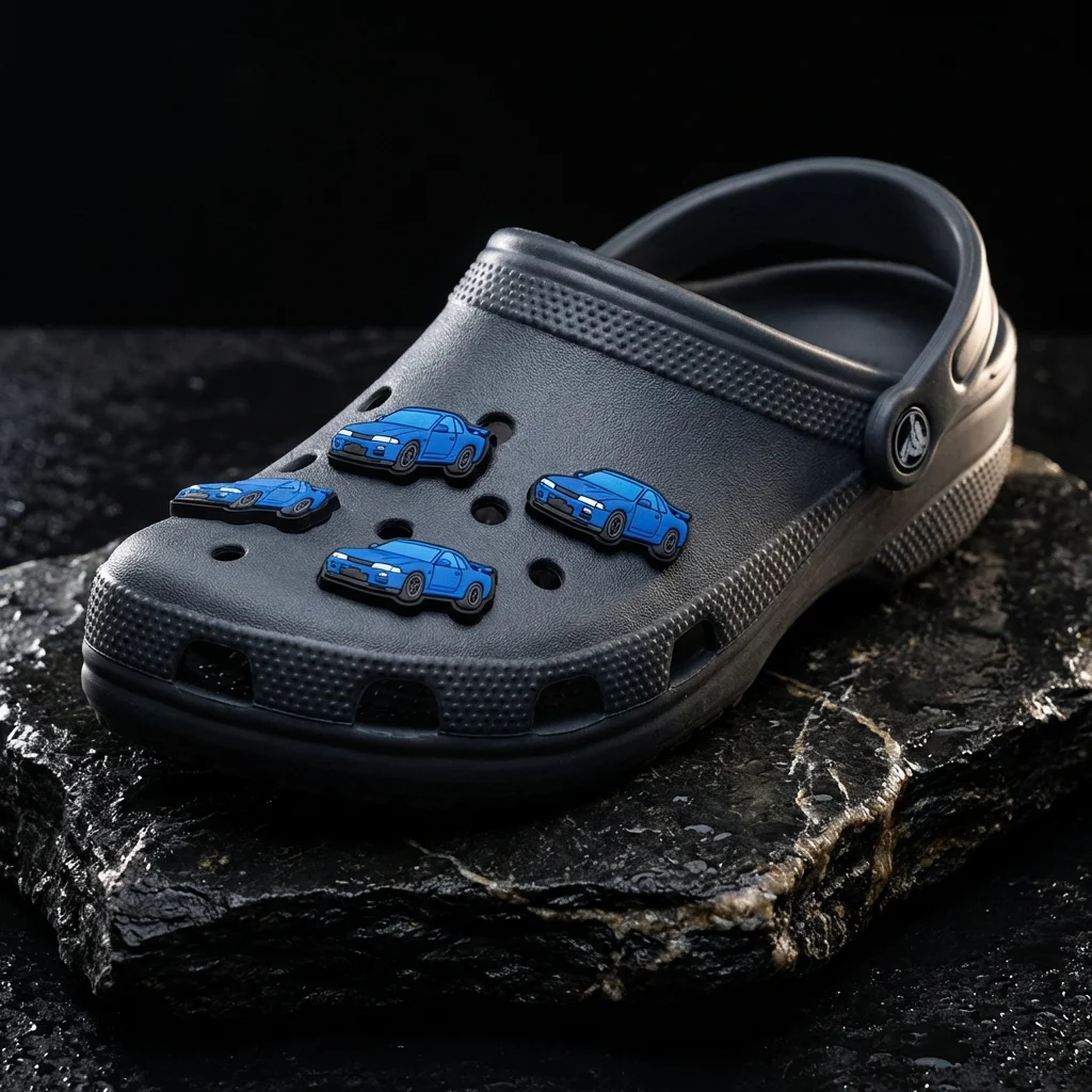 Nissan GTR Skyline Blue For Jibbitz-Crocs Charms