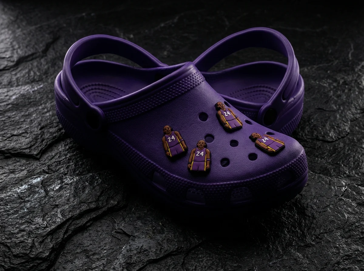 Number 24 Basketball Jersey Shoe Charm For Jibbitz-Crocs Charms