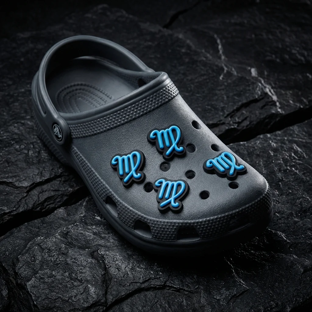 Zodiac Astrology Virgo Signs For Crocs Shoe Charms Jibbitz