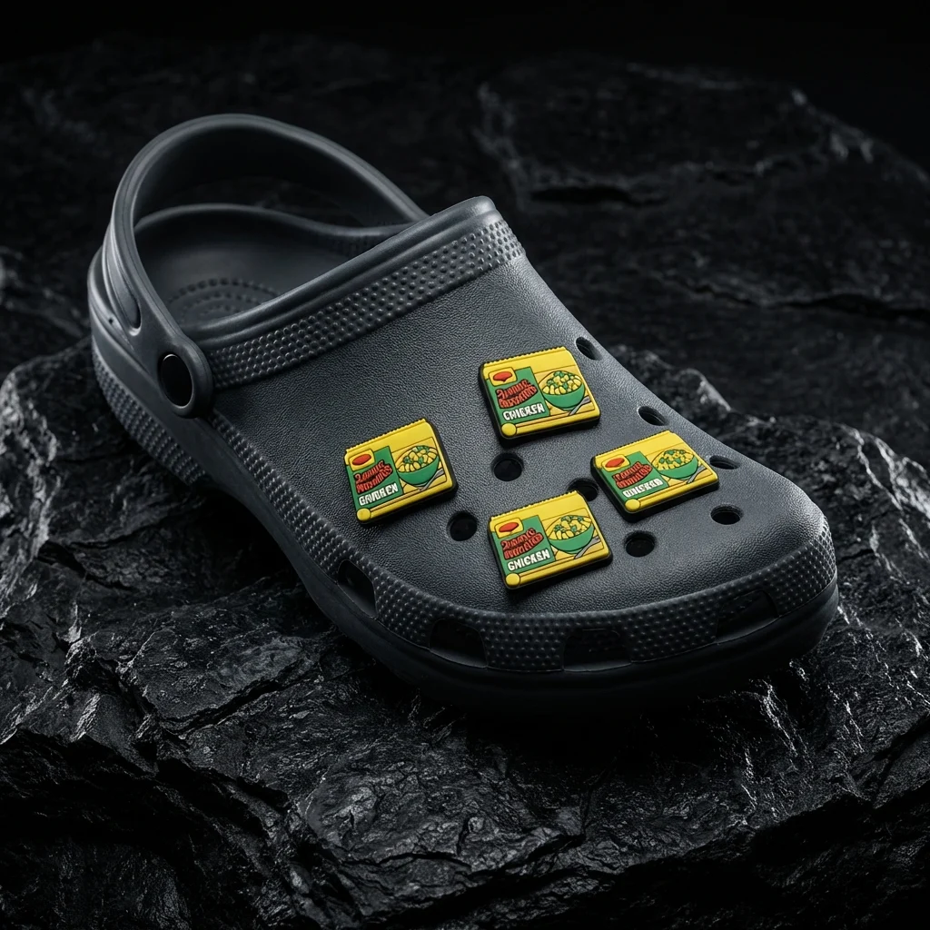 2 Minute Noodles Australian Snack For Crocs Shoe Charms Jibbitz