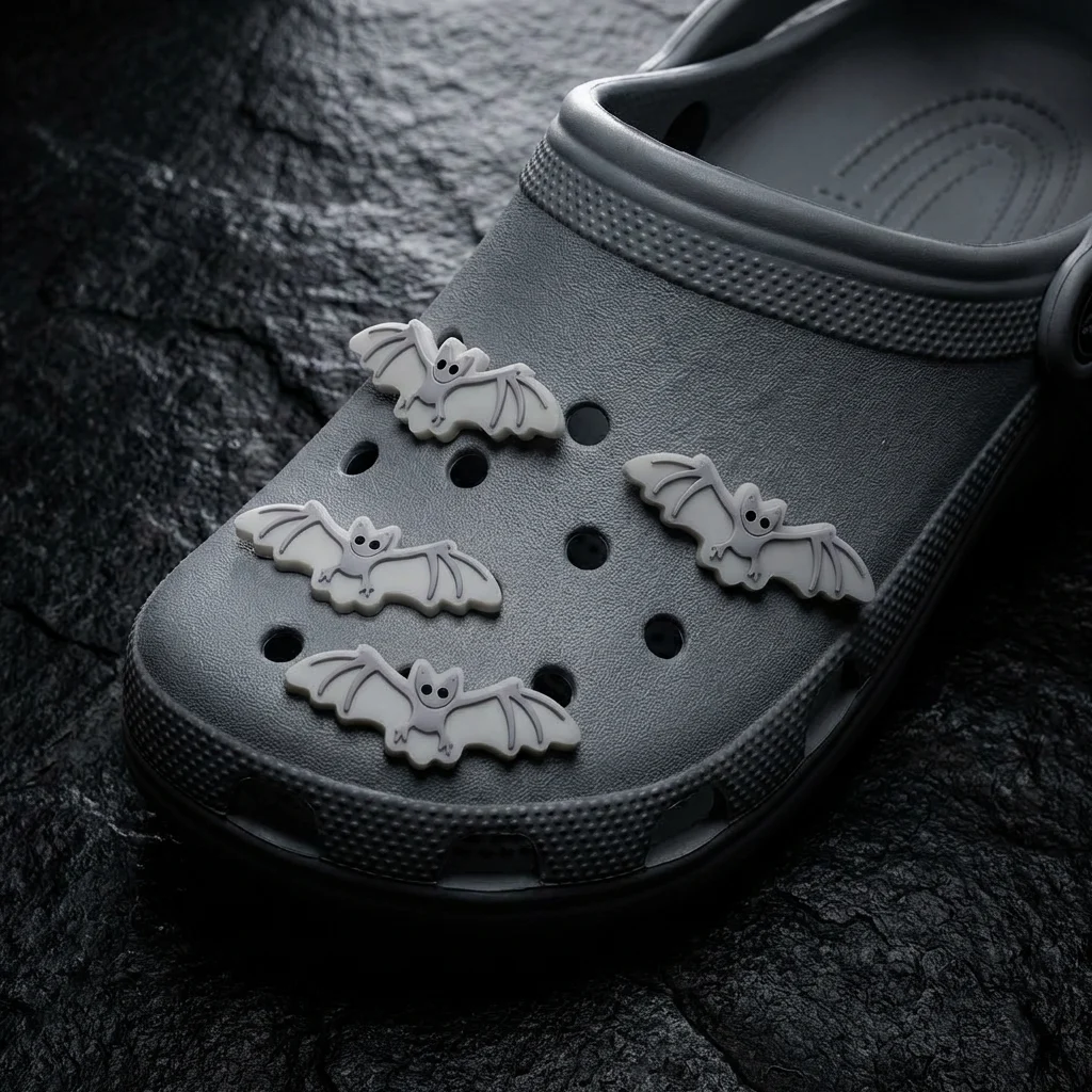 Glow in the Dark Bat Jibbitz-Crocs Charms