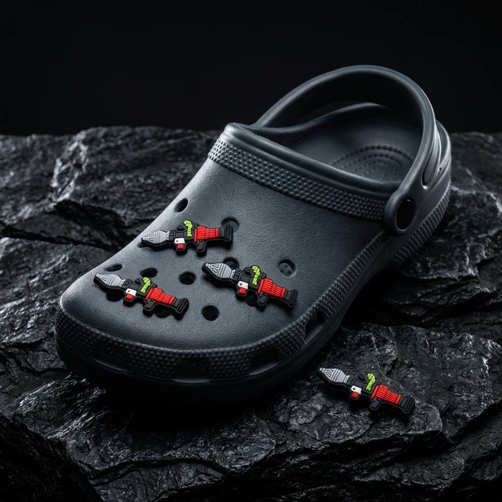 RPG Toy Rocket Launcher For Jibbitz-Crocs Charms