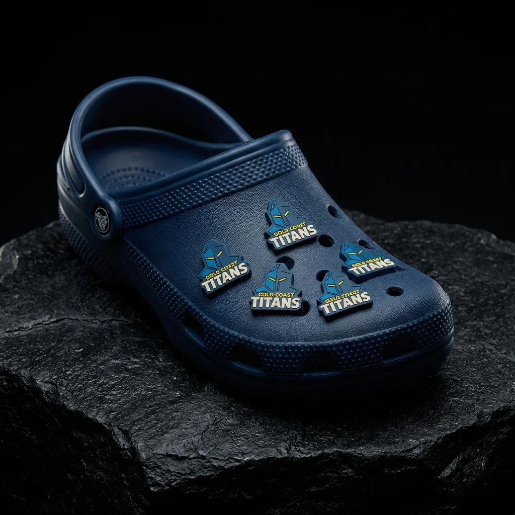 NRL Titans Football Rugby league Jibbitz-Charms for Crocs