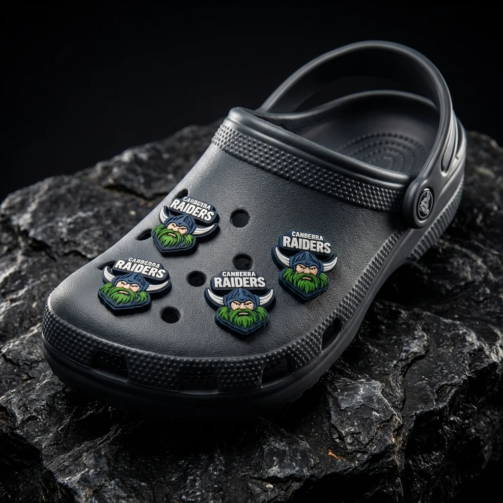 NRL Raiders Football Rugby league Jibbitz-Charms for Crocs