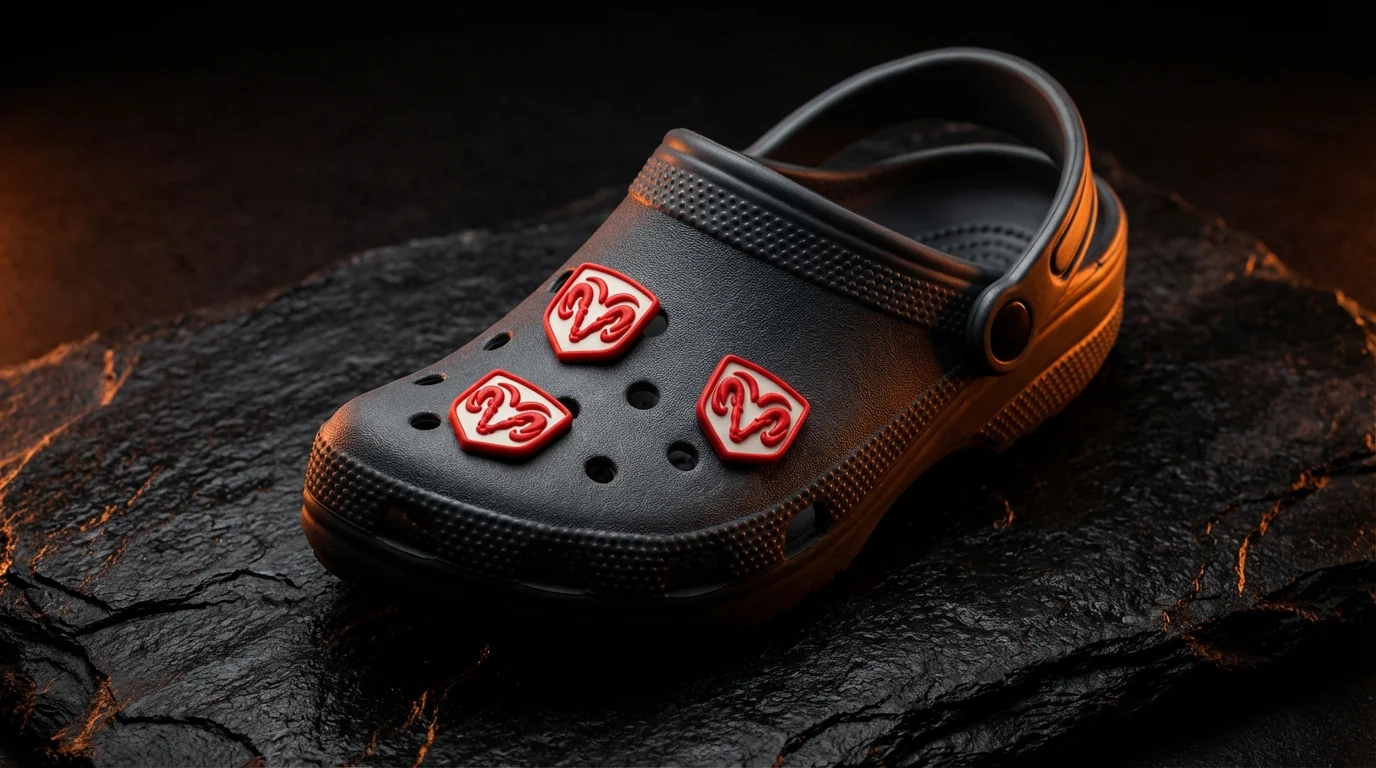 Ram Logo For Jibbitz-Crocs Charms