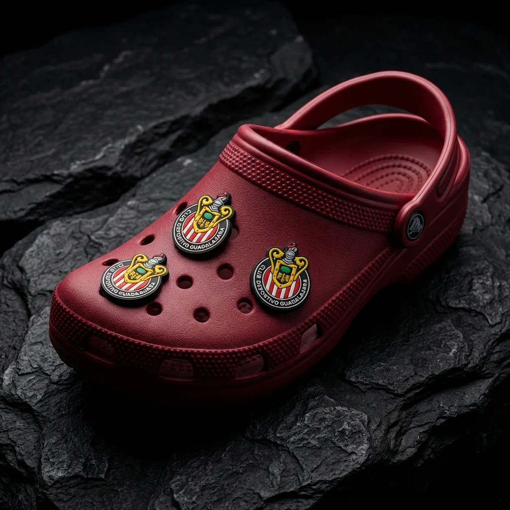 Club Deportivo Guadalajara Crest For Jibbitz-Crocs Charms